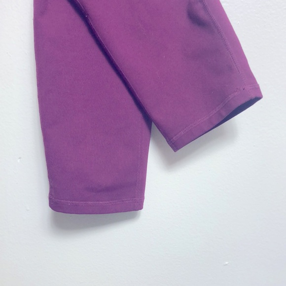 Fabletics Leggings Sangria Purple sz8-10 - Picture 5 of 5